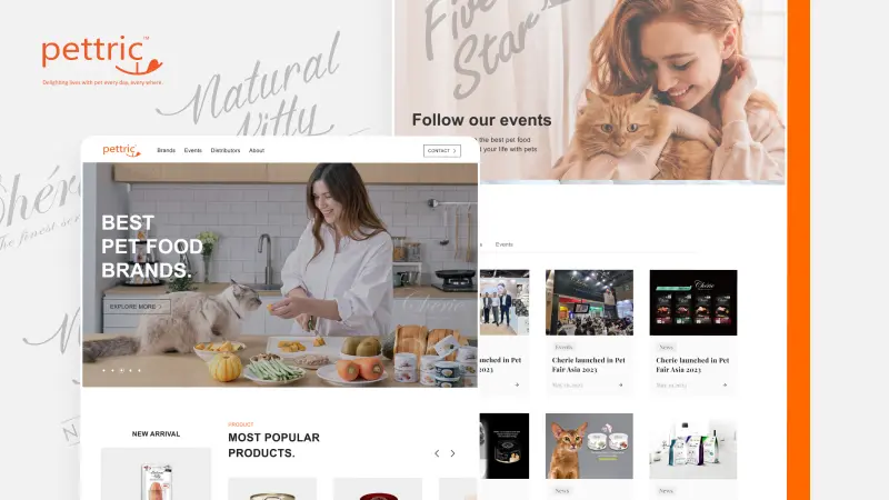 Pettric® Pet Food Co., Ltd. BEST  PET FOOD BRANDS.