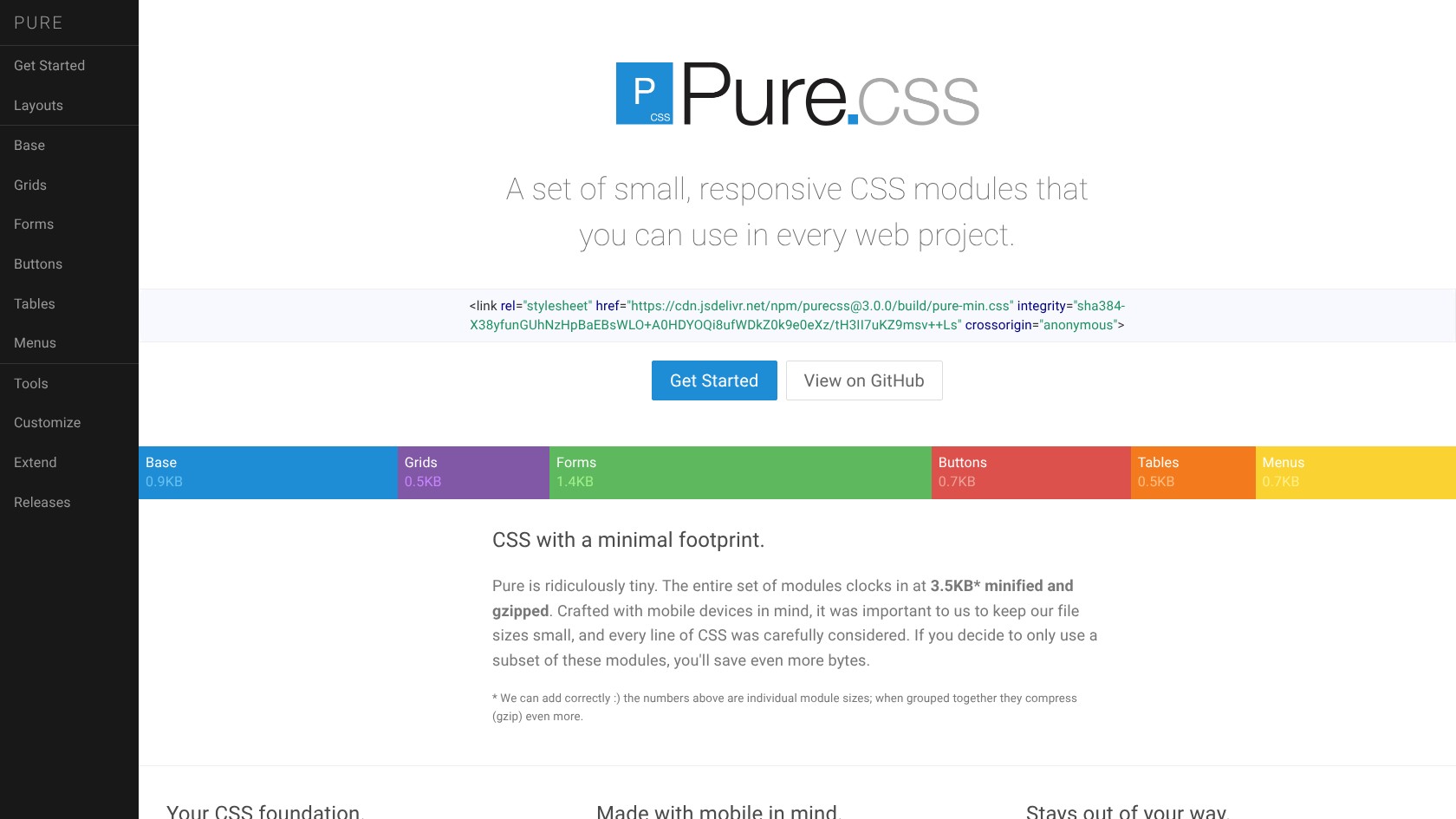 Pure CSS