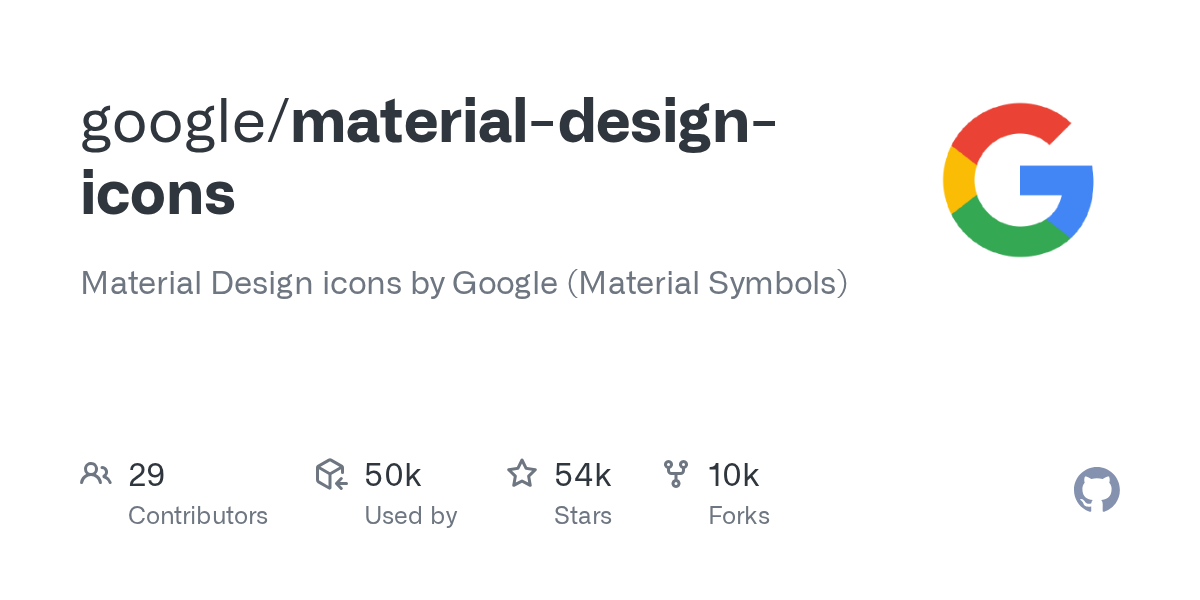 Material Design Icons