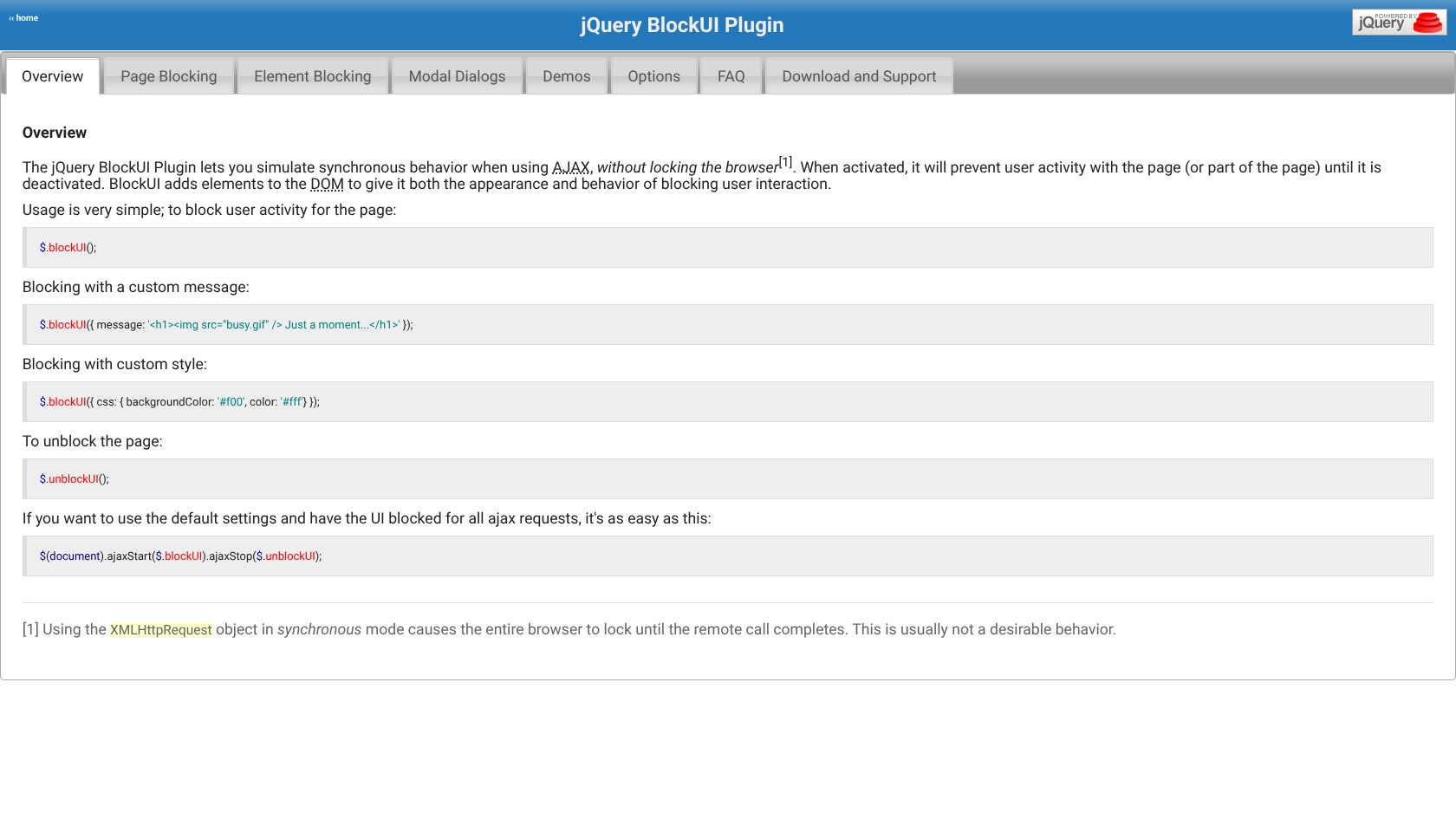 BlockUI.js