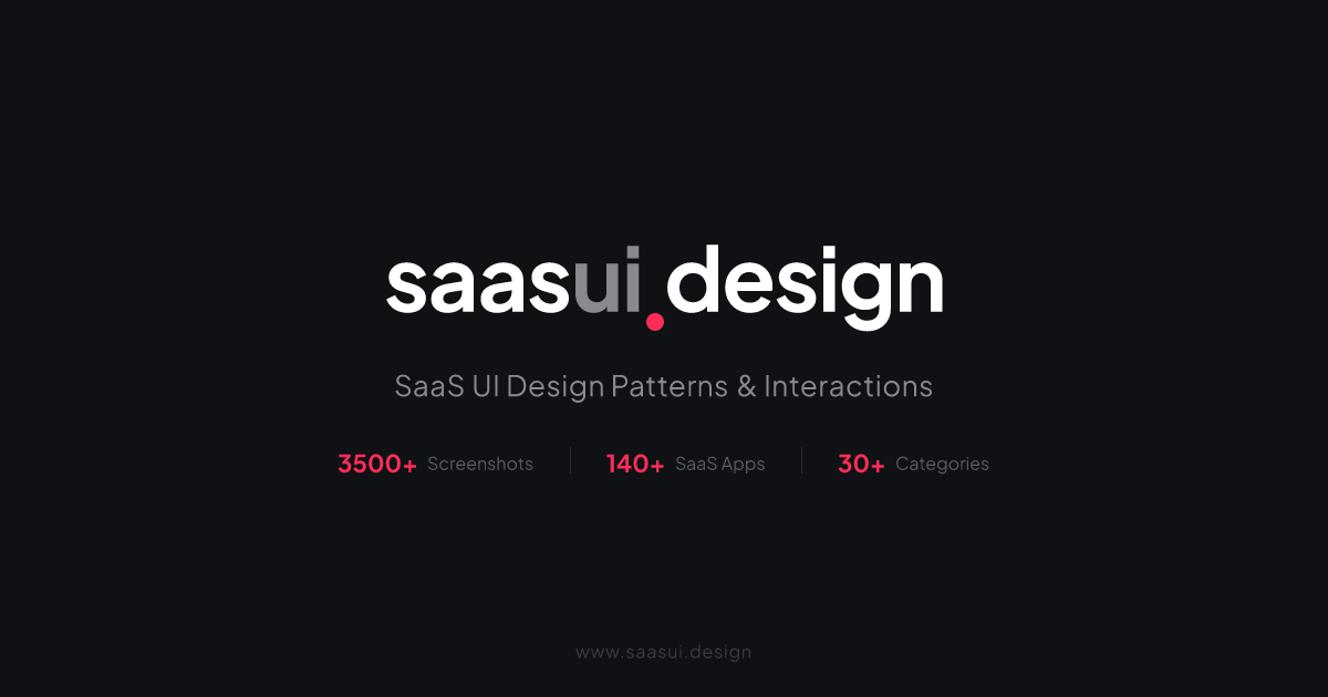 SaaS UI Design Patterns