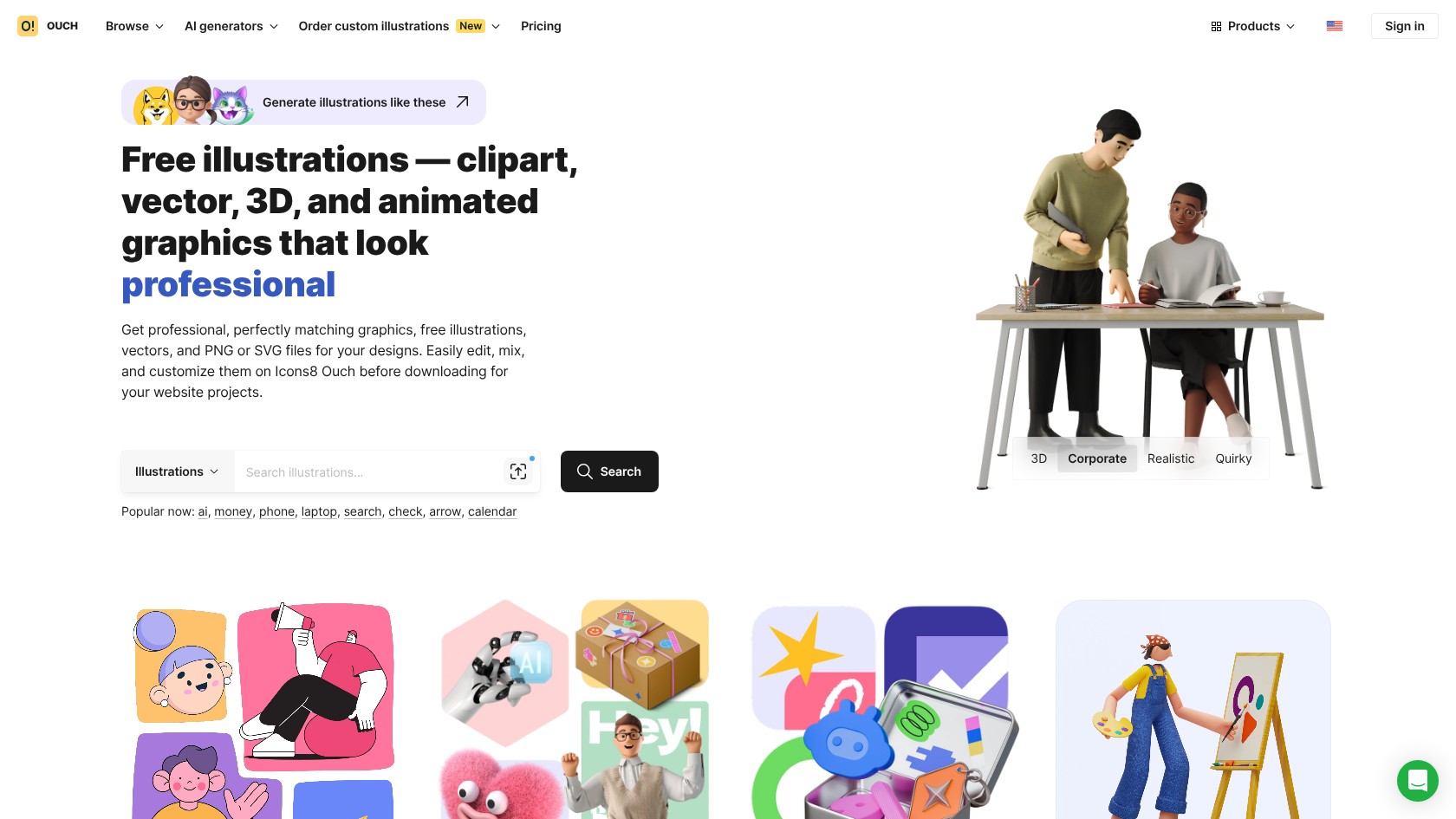 Icons8  illustrations