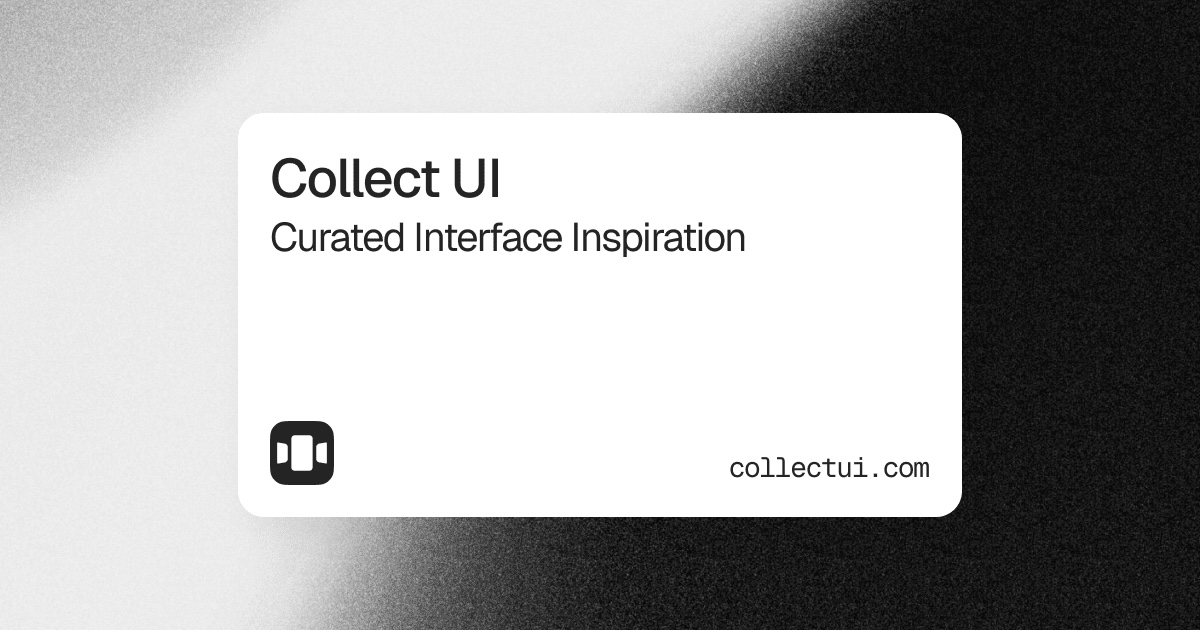 Collect UI